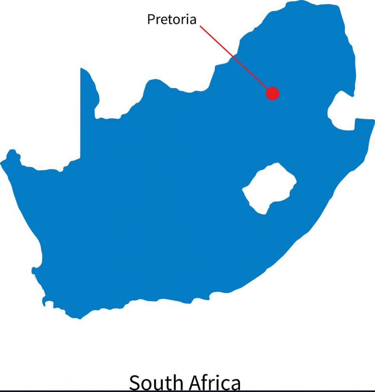 карта столицы Южной Африки